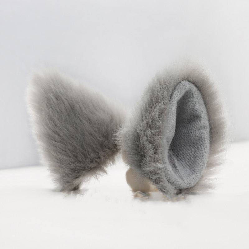 Anime Cat Ear Plush Hairpin Accessories