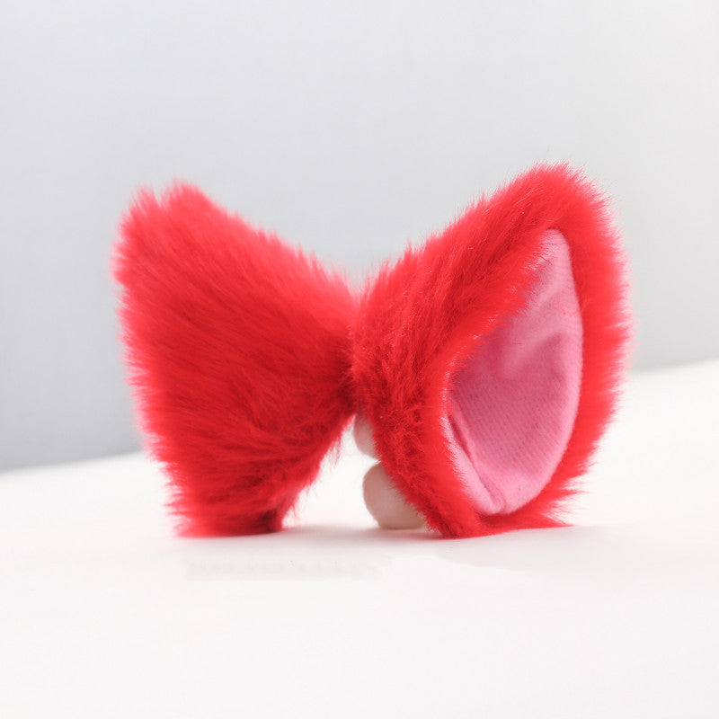 Anime Cat Ear Plush Hairpin Accessories