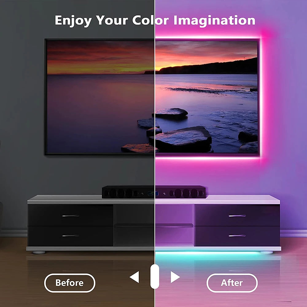 Tape Bluetooth USB LED Strip Light so cool