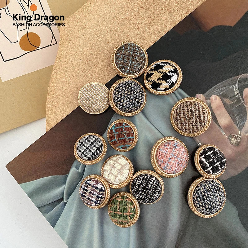 Cloth Metal Buttons