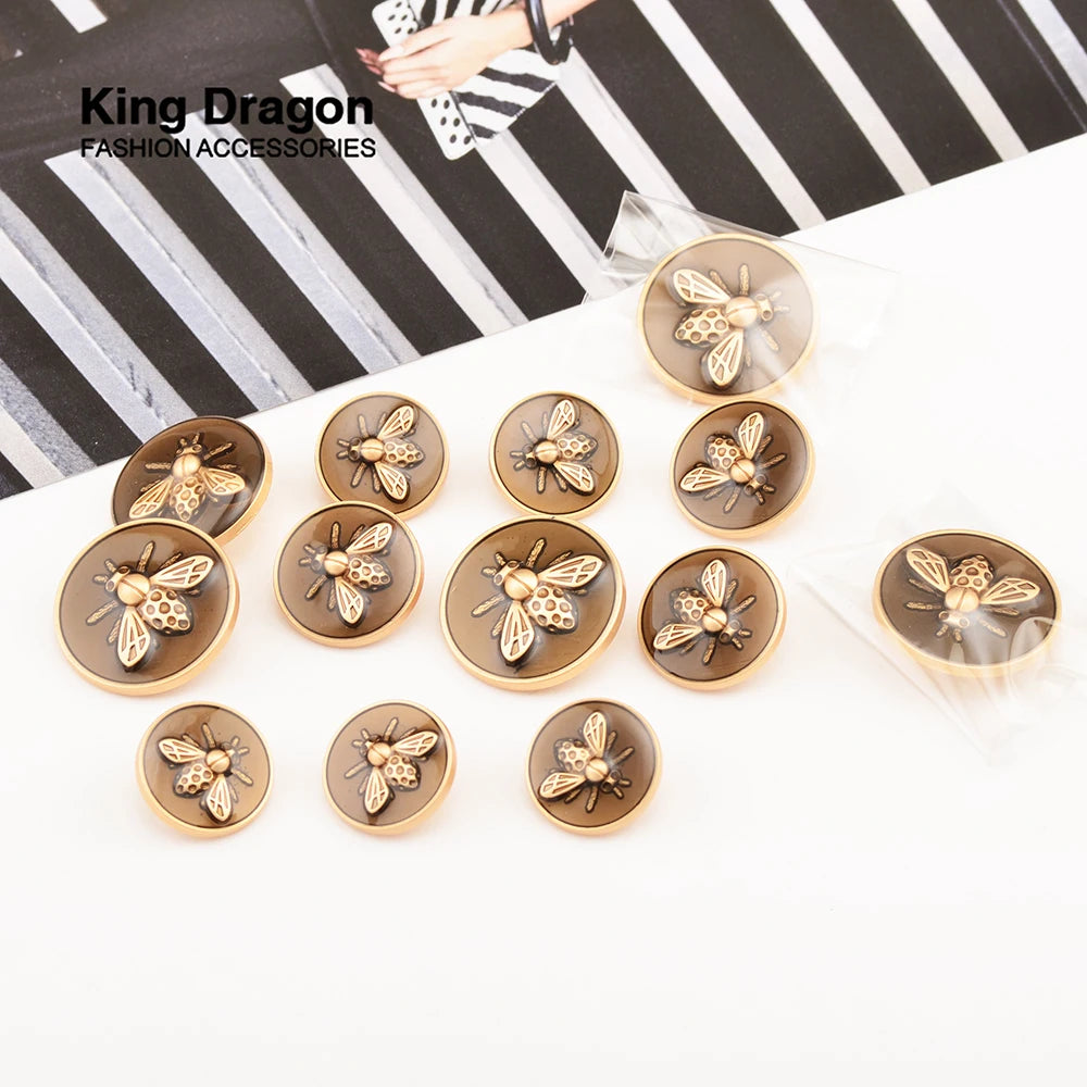 Gold Metal Buttons