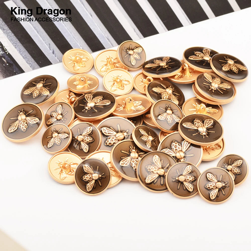 Gold Metal Buttons