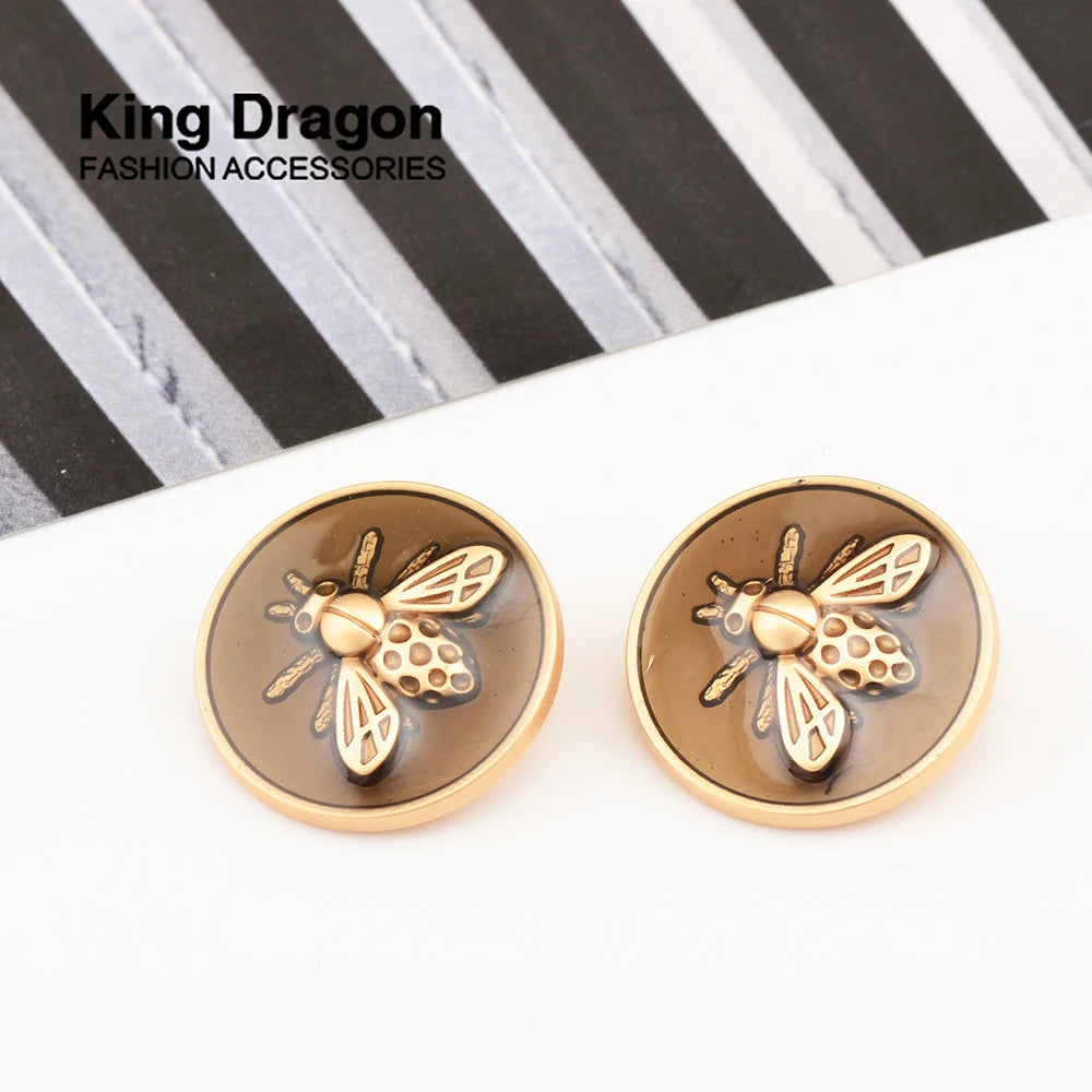 Gold Metal Buttons