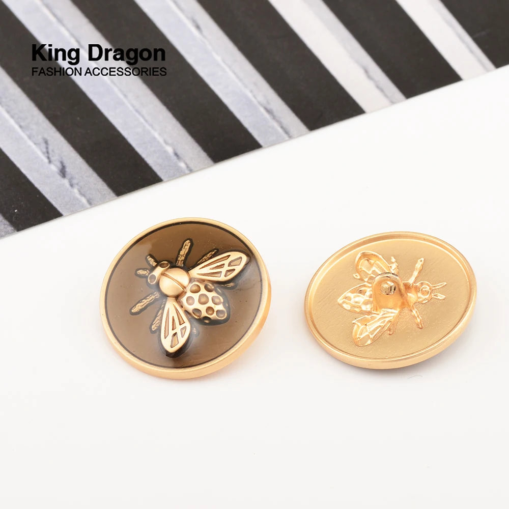 Gold Metal Buttons