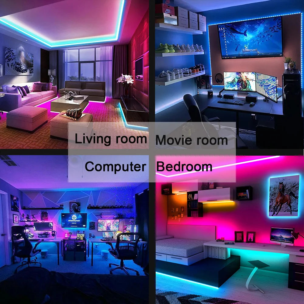 Tape Bluetooth USB LED Strip Light so cool
