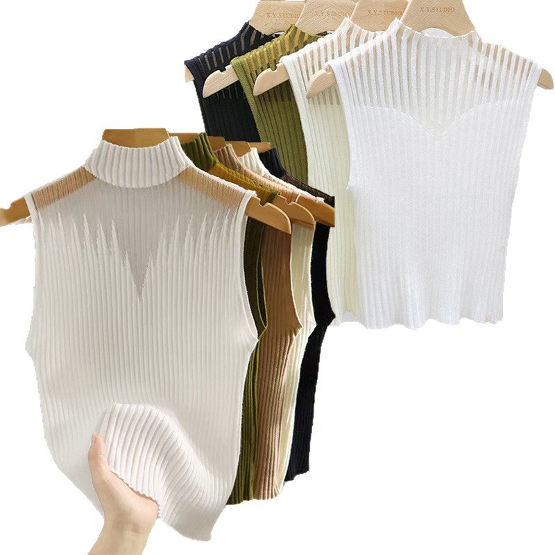 Sleeveless Knit Top