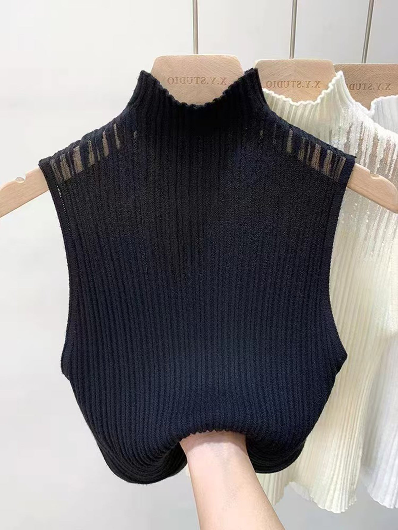Sleeveless Knit Top