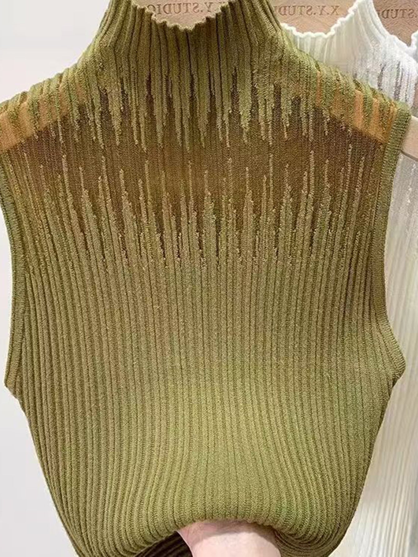 Sleeveless Knit Top