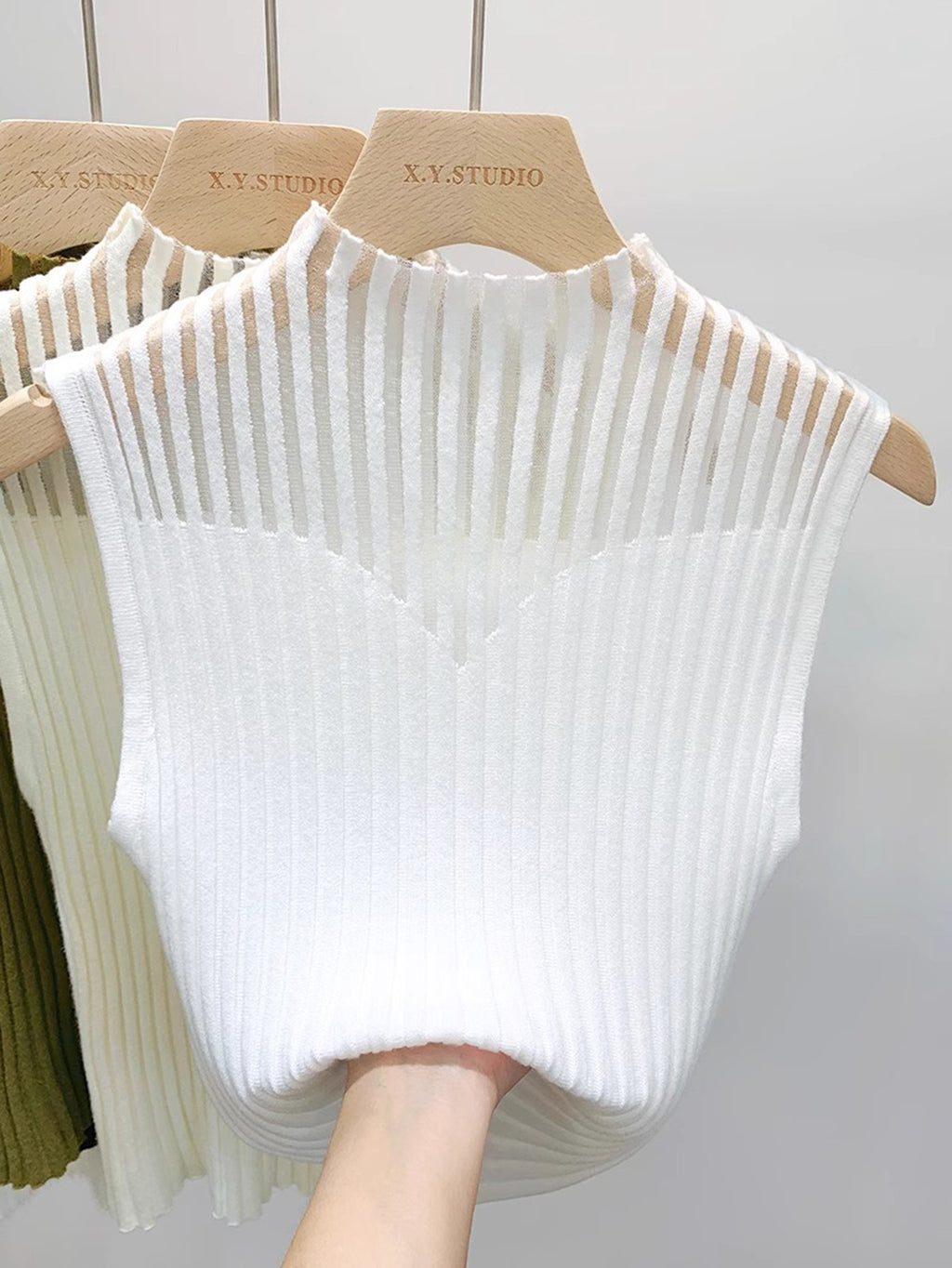 Sleeveless Knit Top