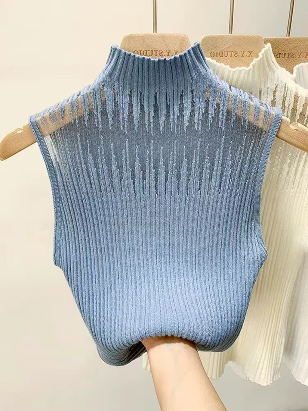 Sleeveless Knit Top