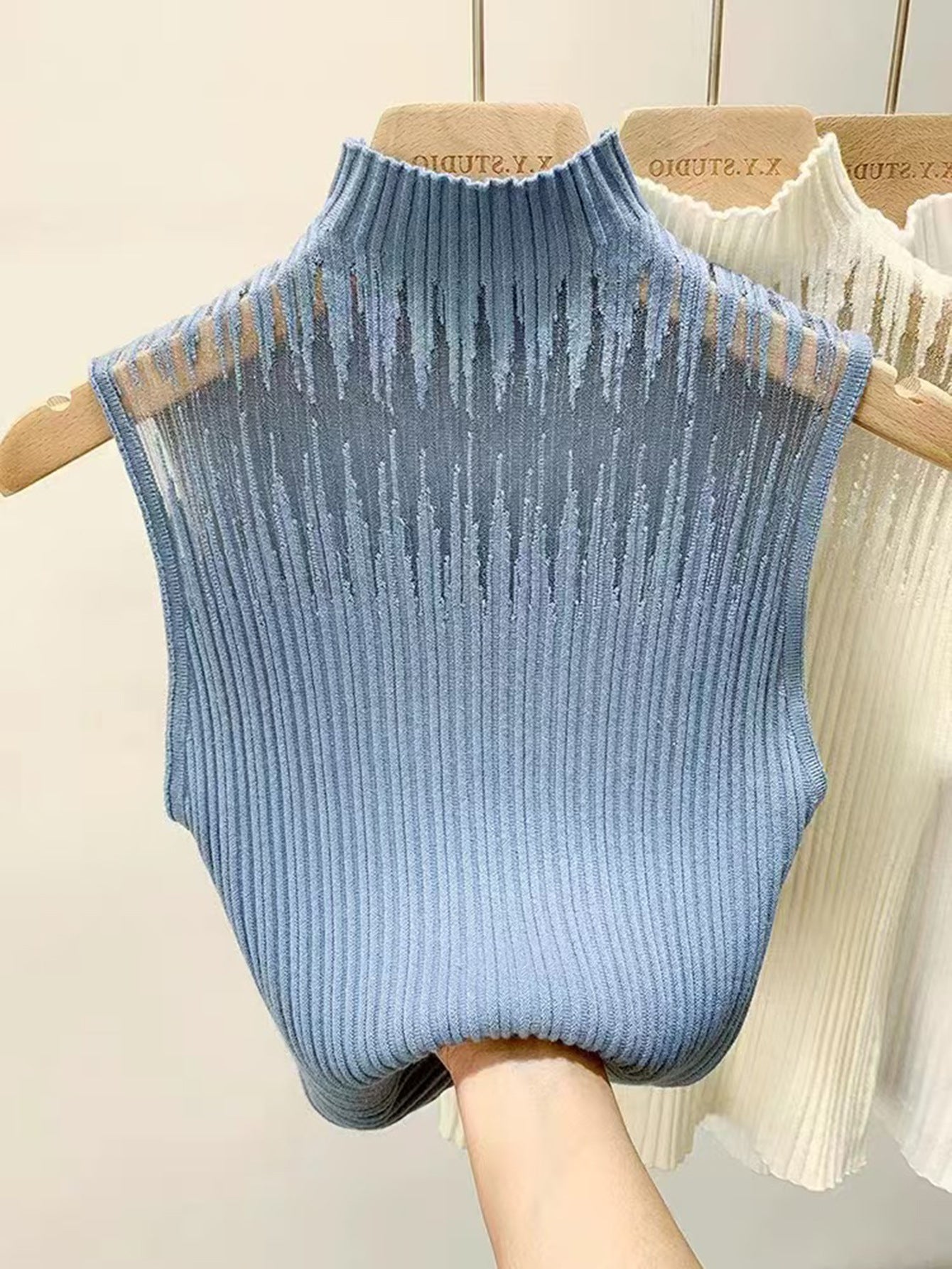 Sleeveless Knit Top
