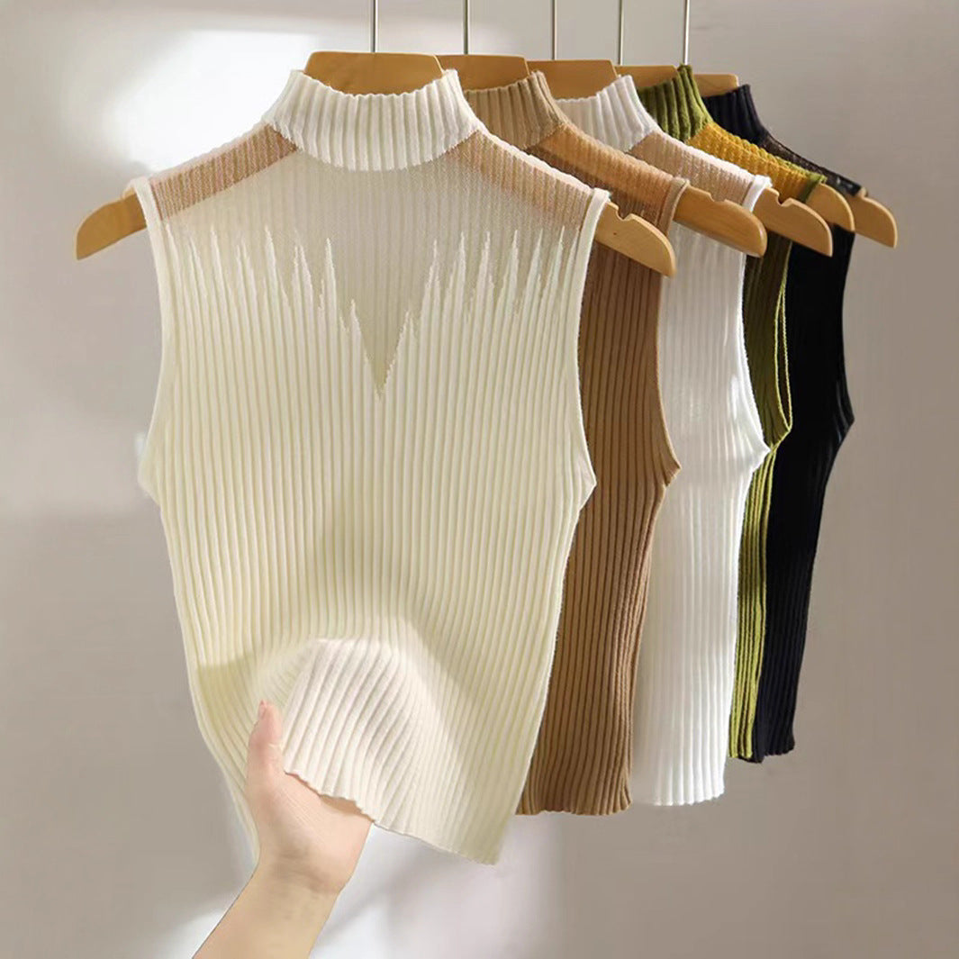 Sleeveless Knit Top