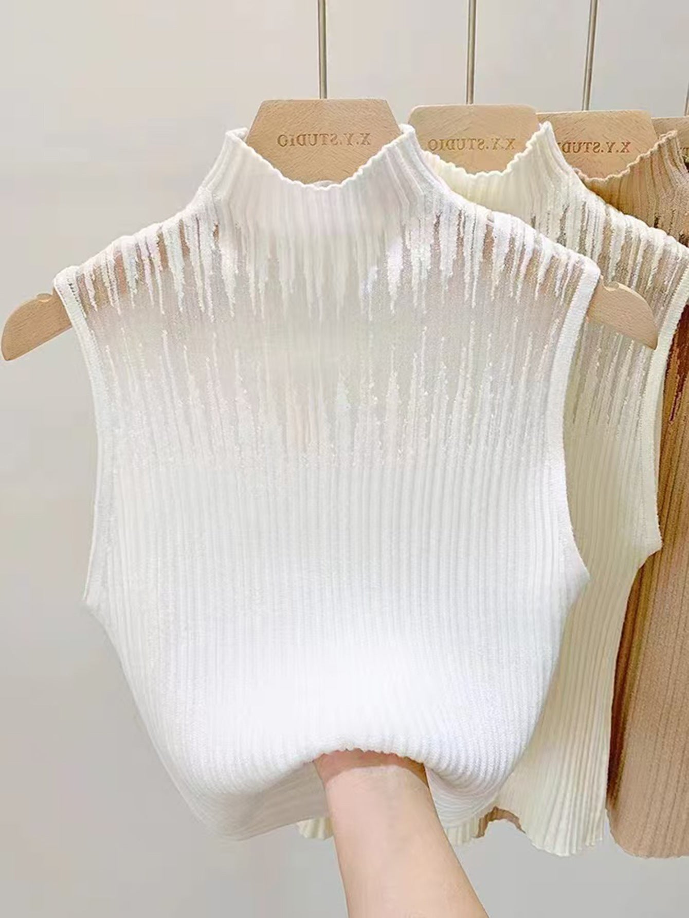 Sleeveless Knit Top