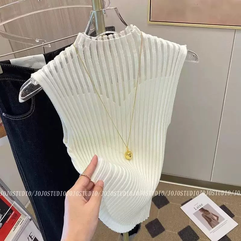 Sleeveless Knit Top