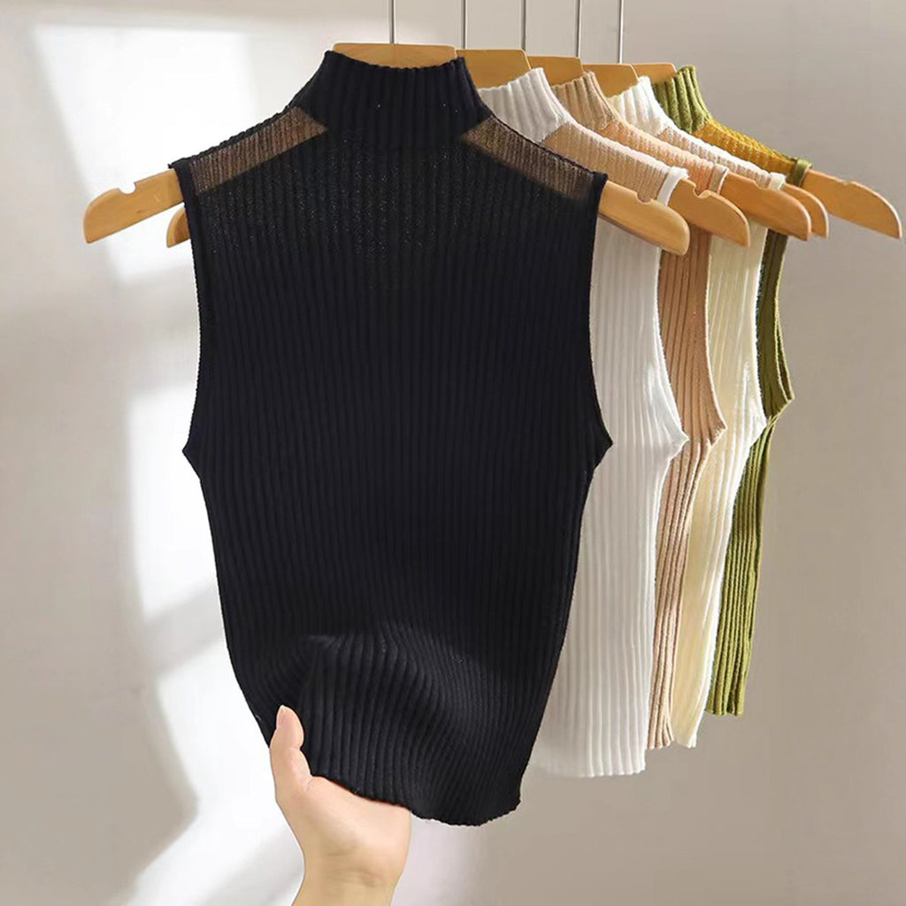 Sleeveless Knit Top
