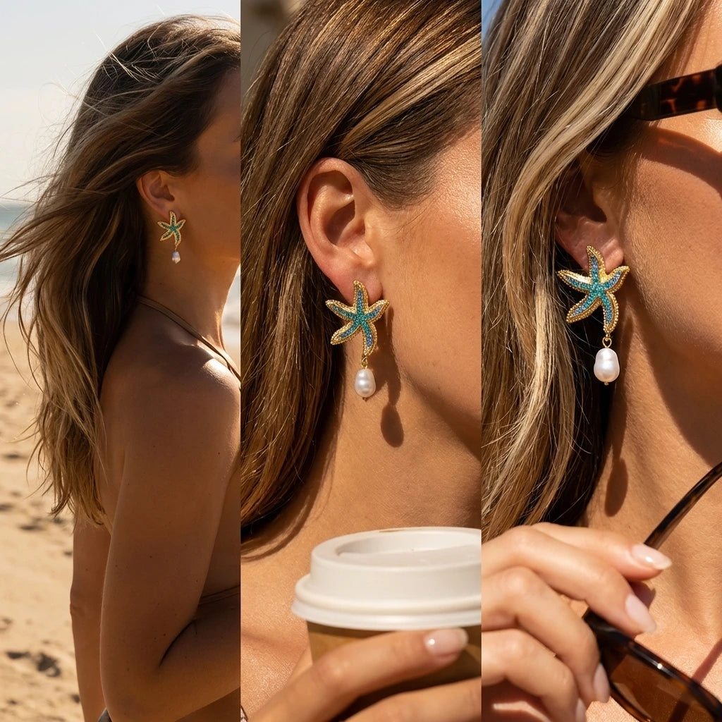 Beach StarfishEarrings