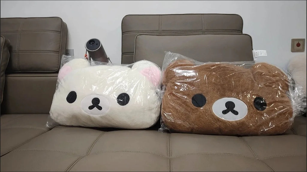 Kawaii Rilakkuma Plush Pillow  Bear