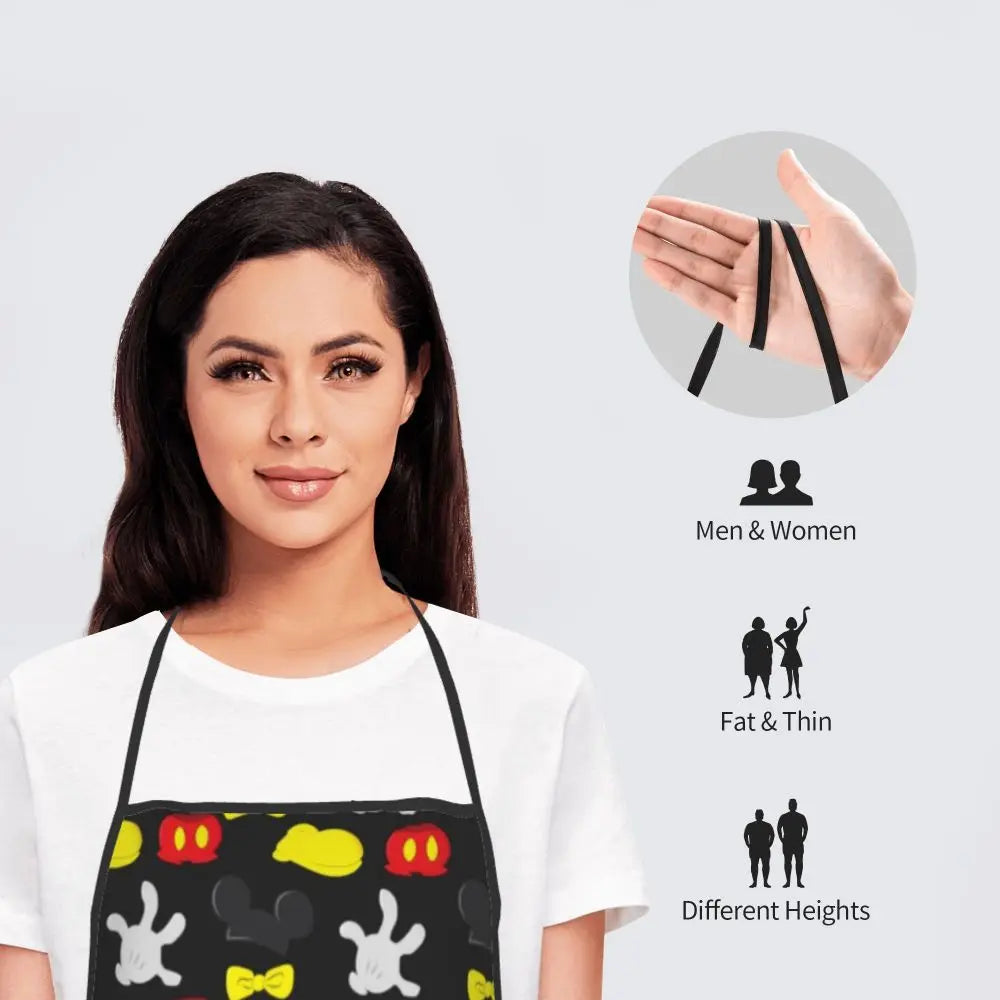 Polka Dot Bow Minnie Mouse APRON