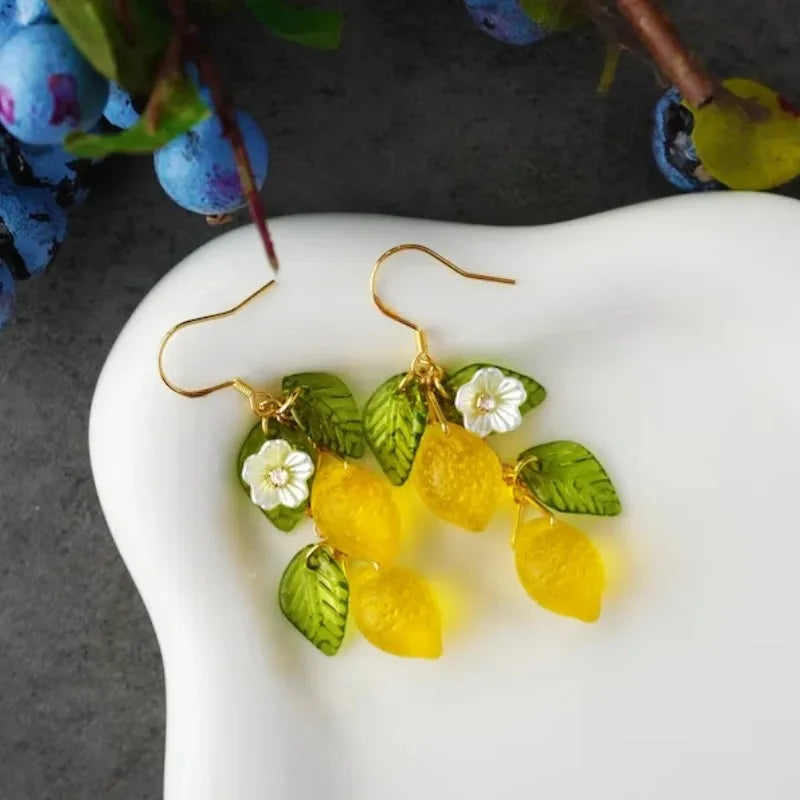 Lemon Earrings
