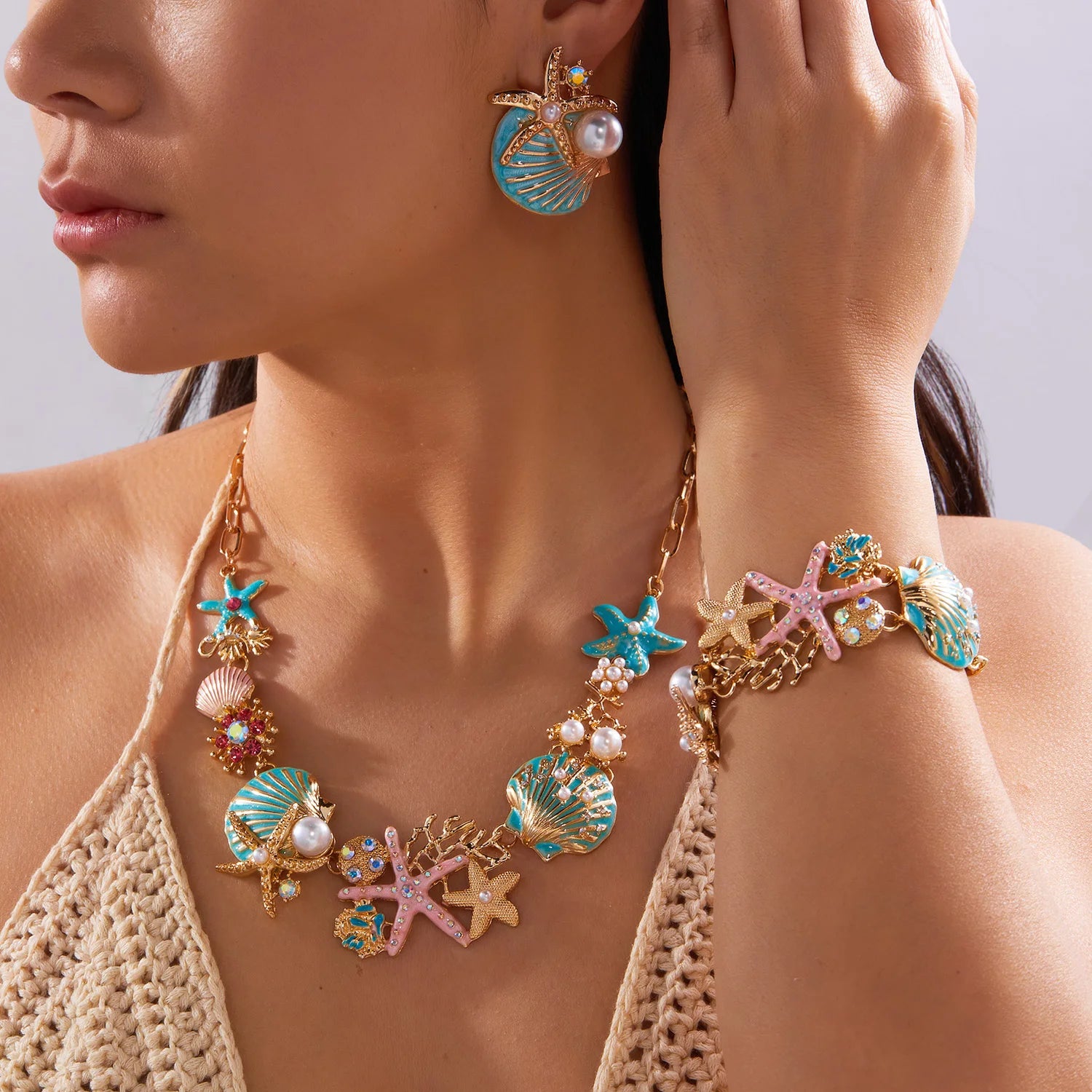 Beach Style  Necklace