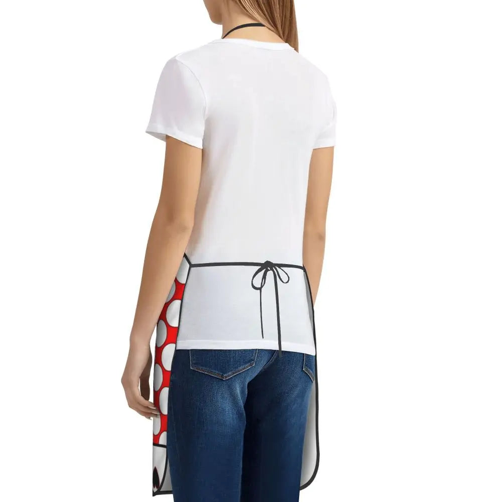 Polka Dot Bow Minnie Mouse APRON