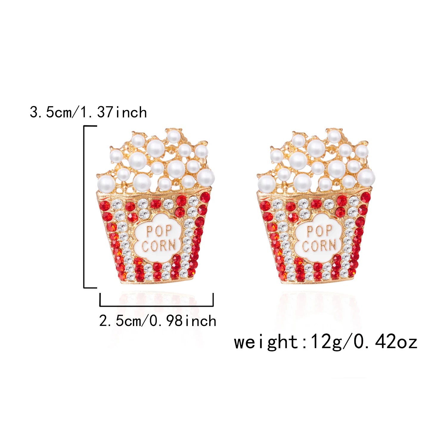 Popcorn Earrings
