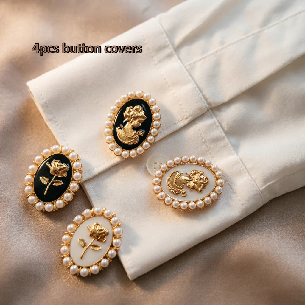 Classic Pearl Button