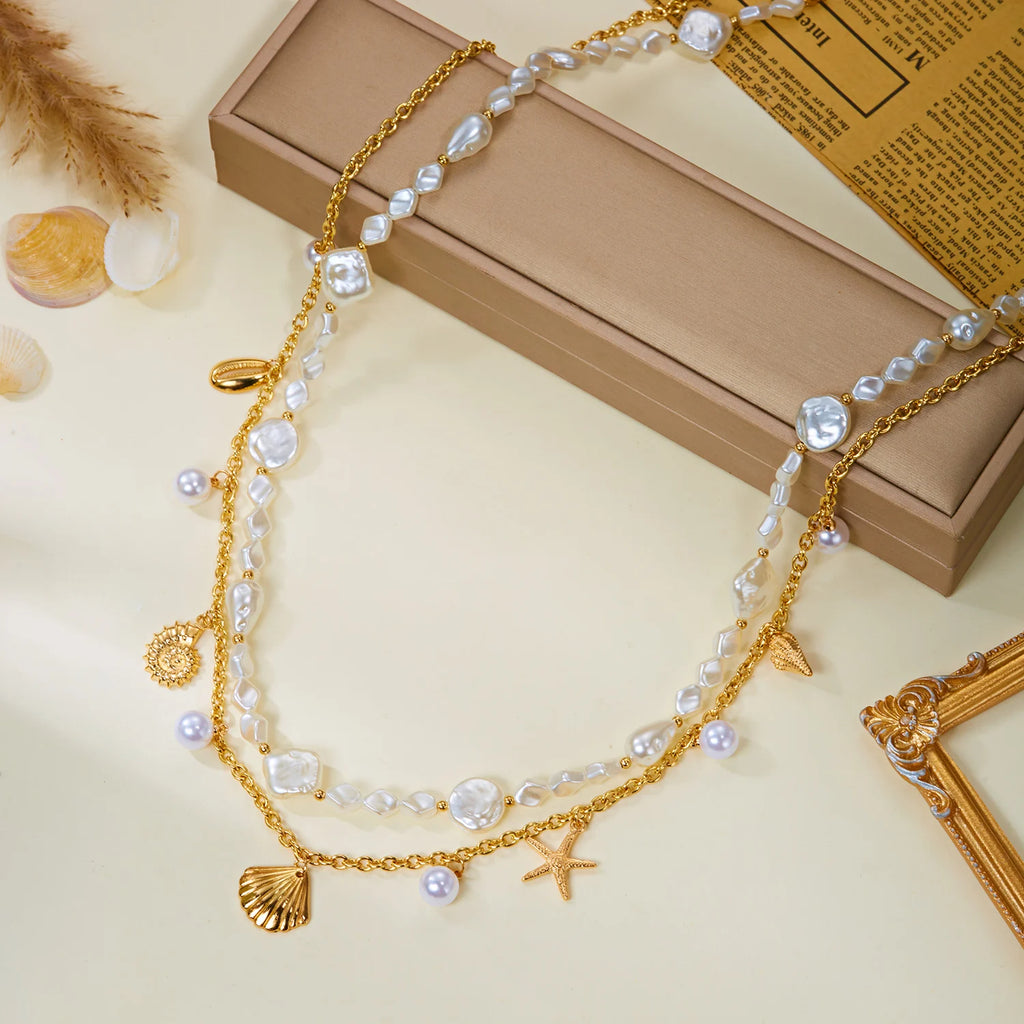 Pearl Shell Belly Chain