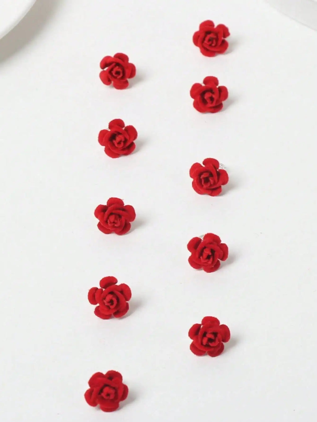 Rose hair clip