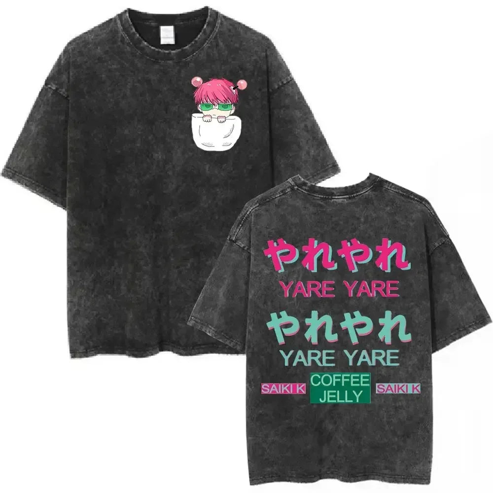Saiki K T-shirt  Casual Top