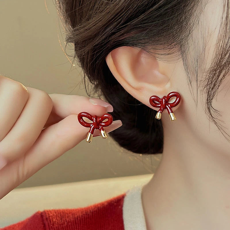 Heart Key Lock  Earring