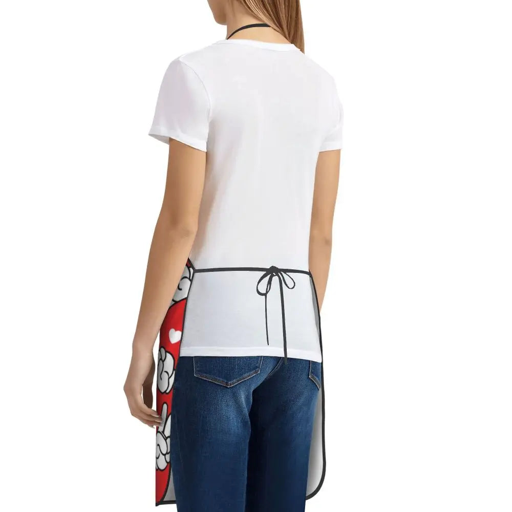 Polka Dot Bow Minnie Mouse APRON