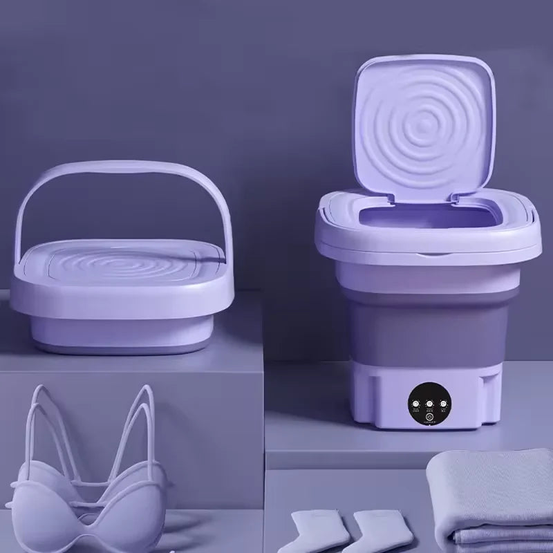 Portable Folding Mini Washing Machine💕