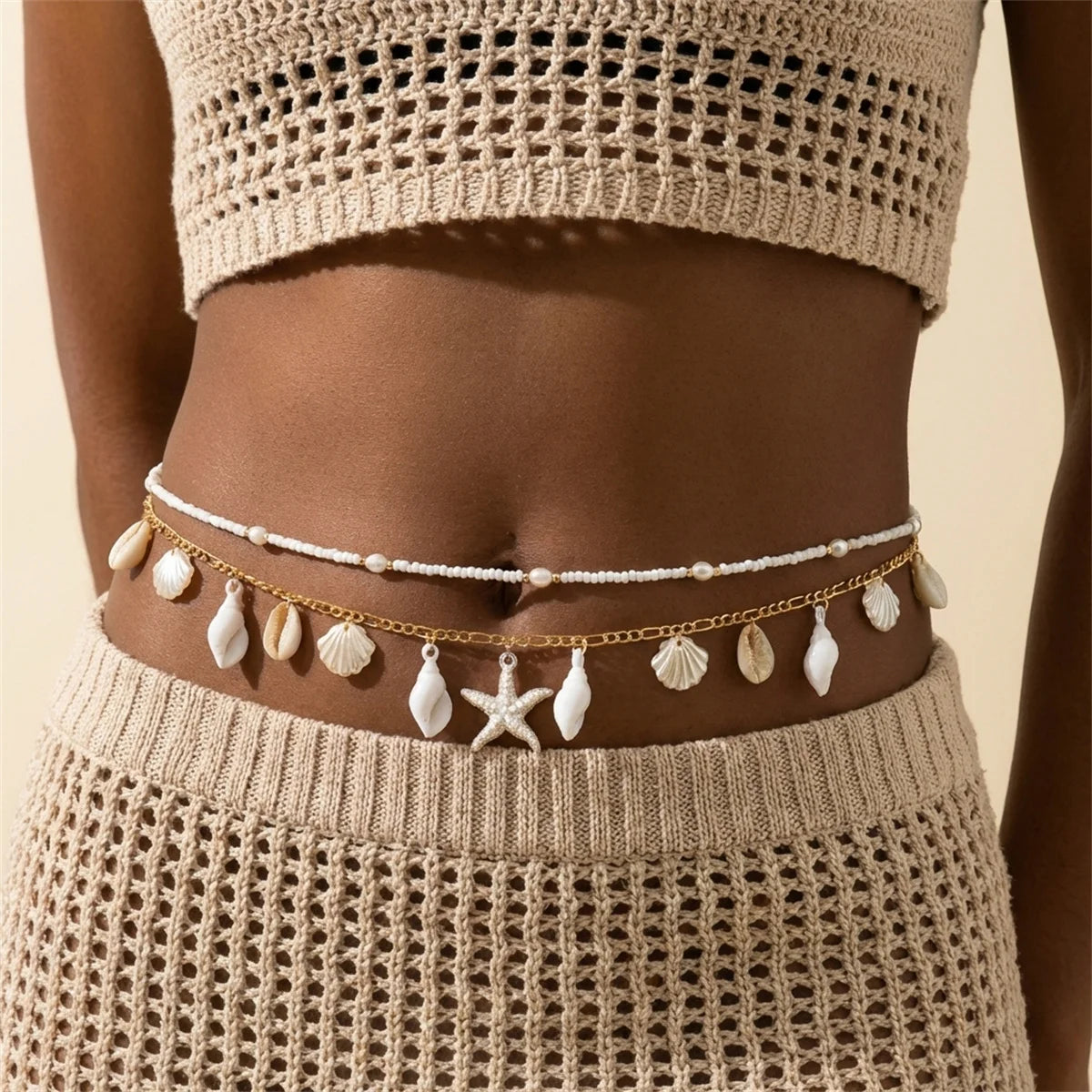 Beach Shell Waist Chain