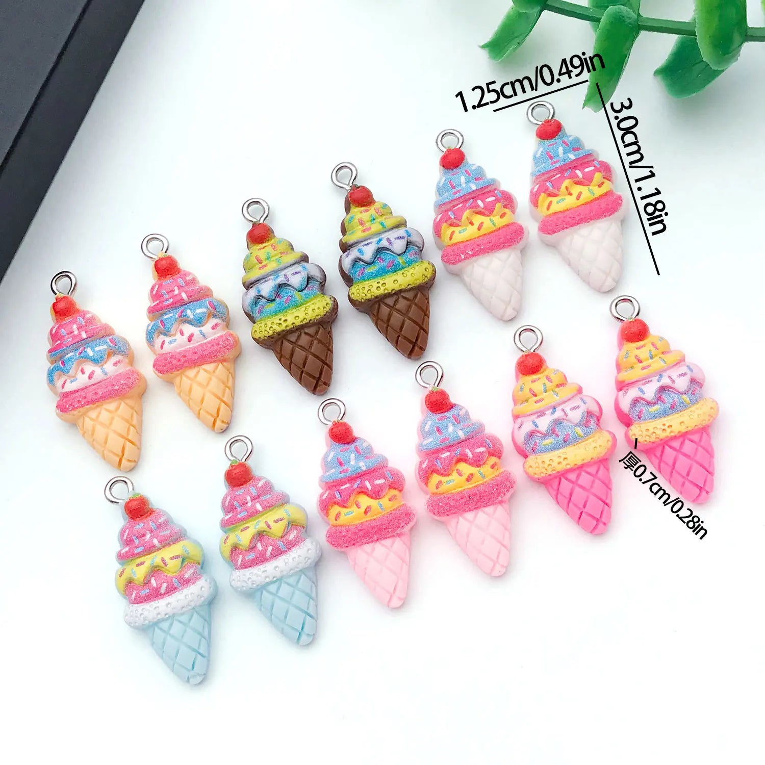 Strawberry Ice Cream  Set