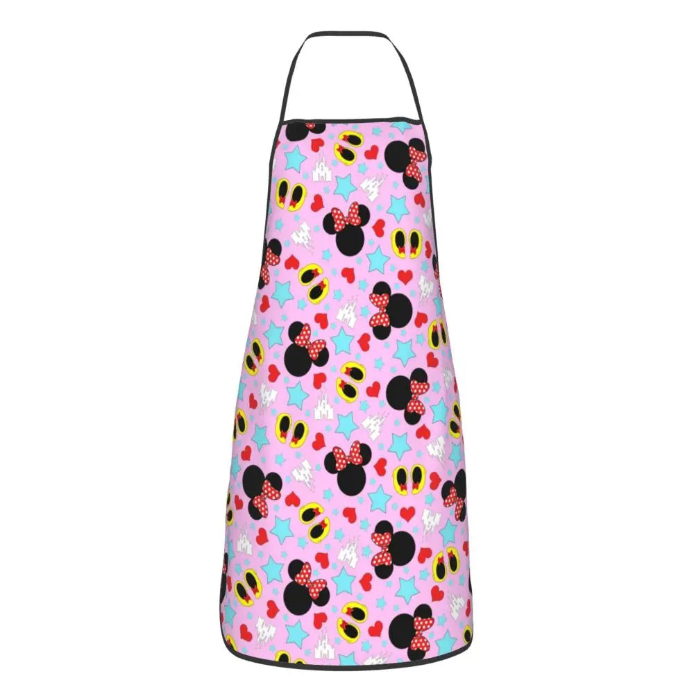 Polka Dot Bow Minnie Mouse APRON