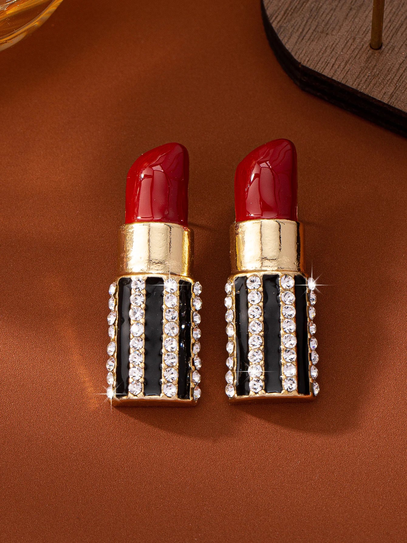 Lipstick Earrings