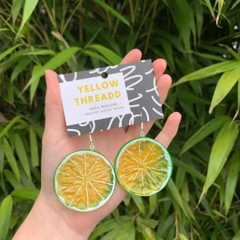 Lemon Earrings