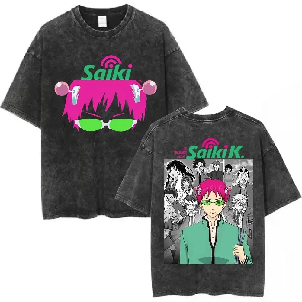 Saiki K T-shirt  Casual Top