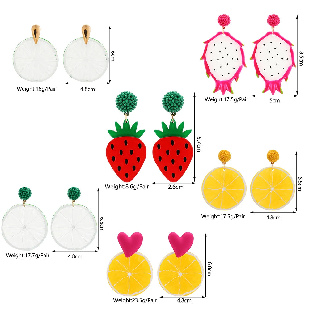 Fruit  Earrings