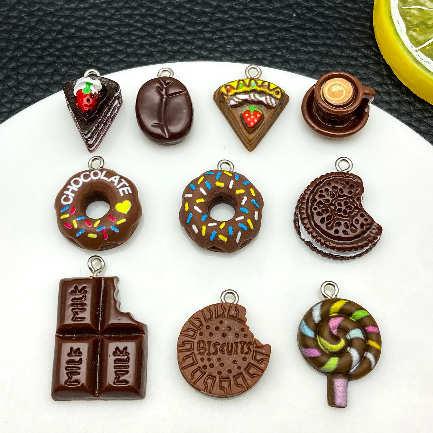 Coffee Cup Pendants Accessories
