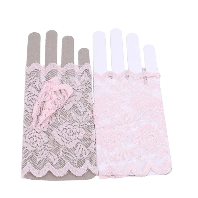 Lace Fingerless Gloves