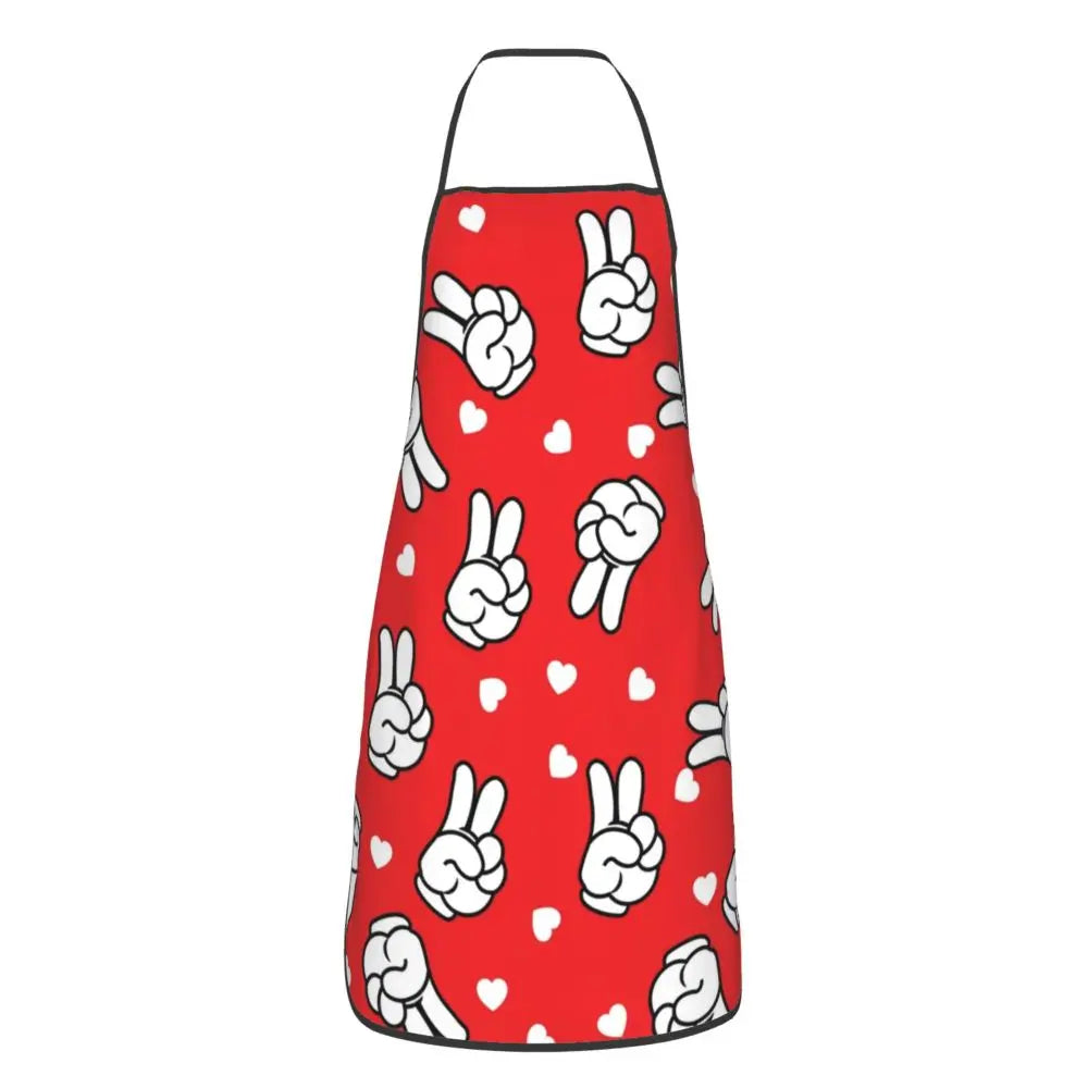 Polka Dot Bow Minnie Mouse APRON