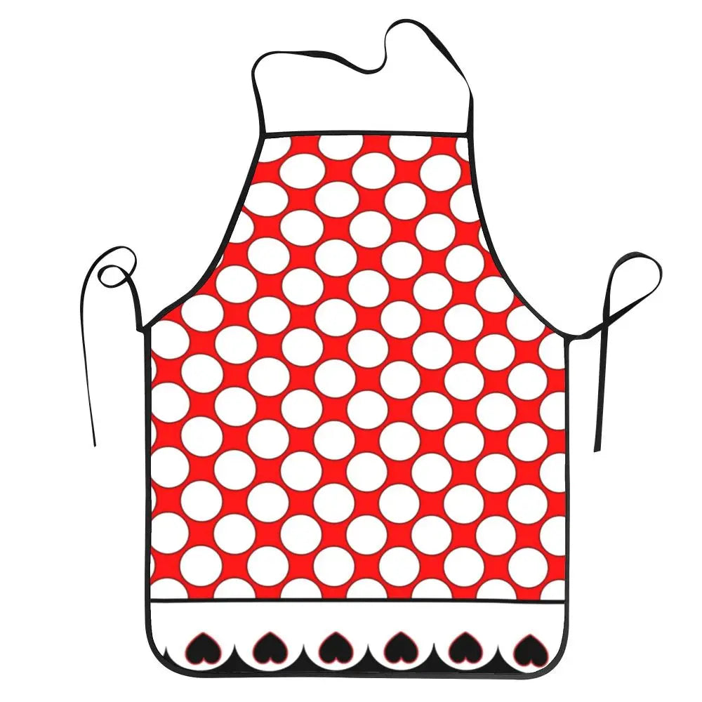 Polka Dot Bow Minnie Mouse APRON