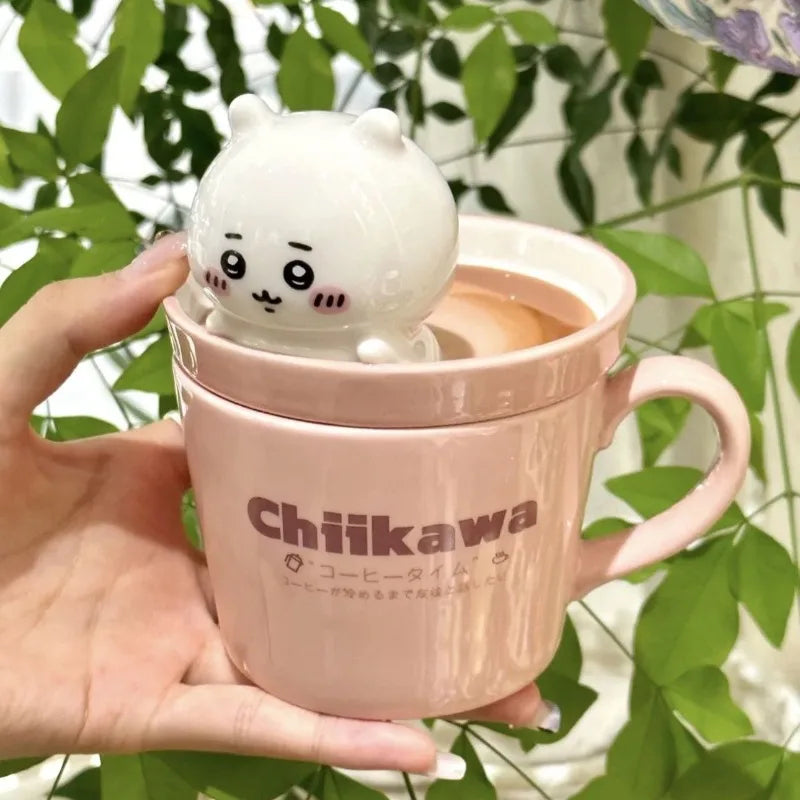 Chiikawa cute ceramic mug