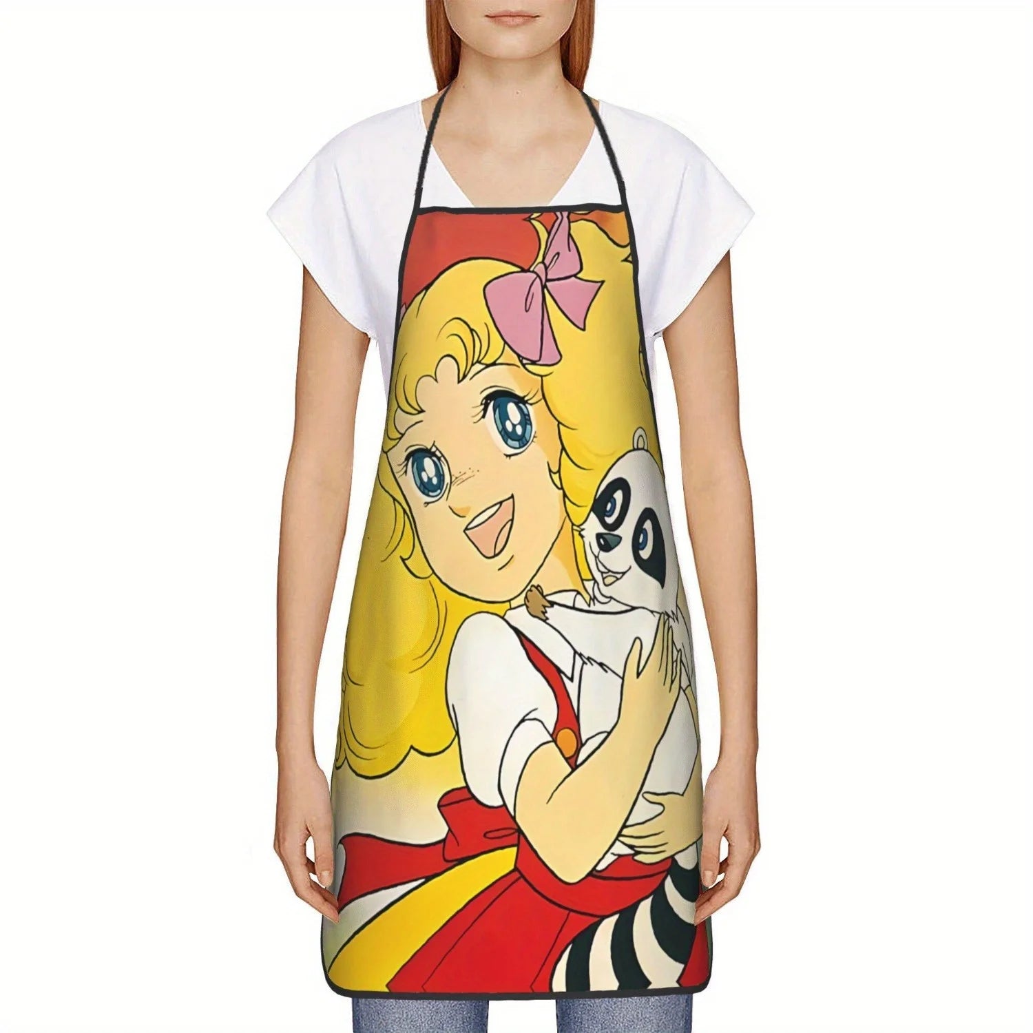 This retro-style, cute panda apron ❣️