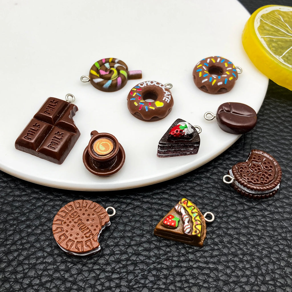 Coffee Cup Pendants Accessories