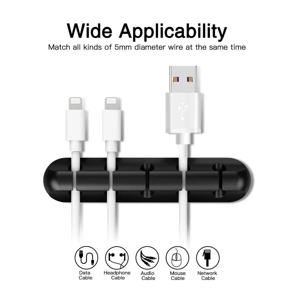 Silicone USB Cable Organizer 👍