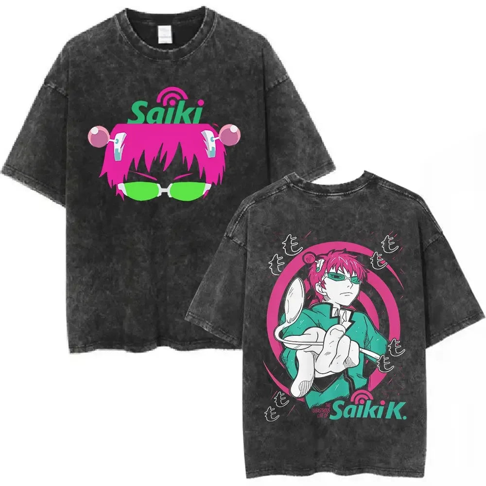Saiki K T-shirt  Casual Top