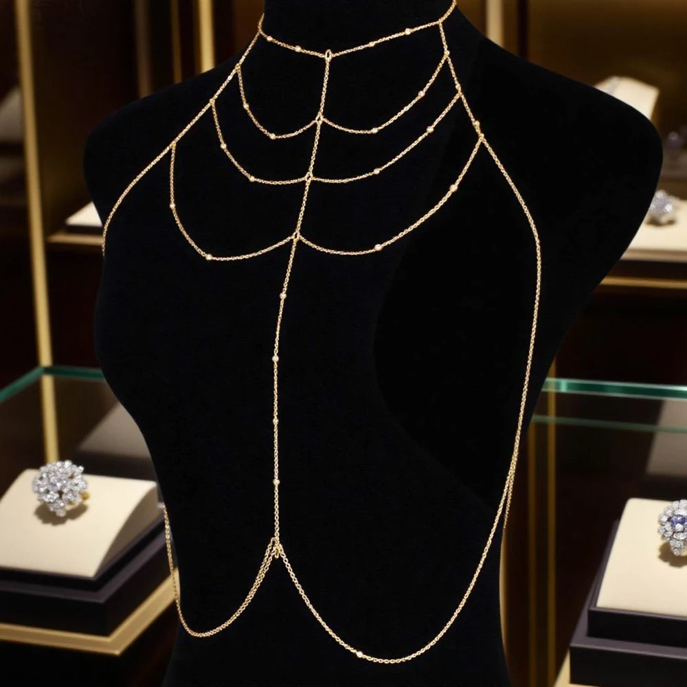 Gold  LongNecklace